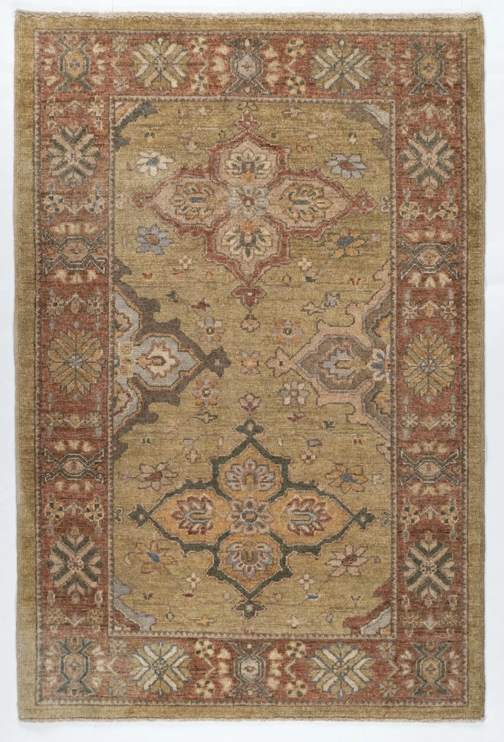 3x5 Sultanabad Pakistani Traditional Rug