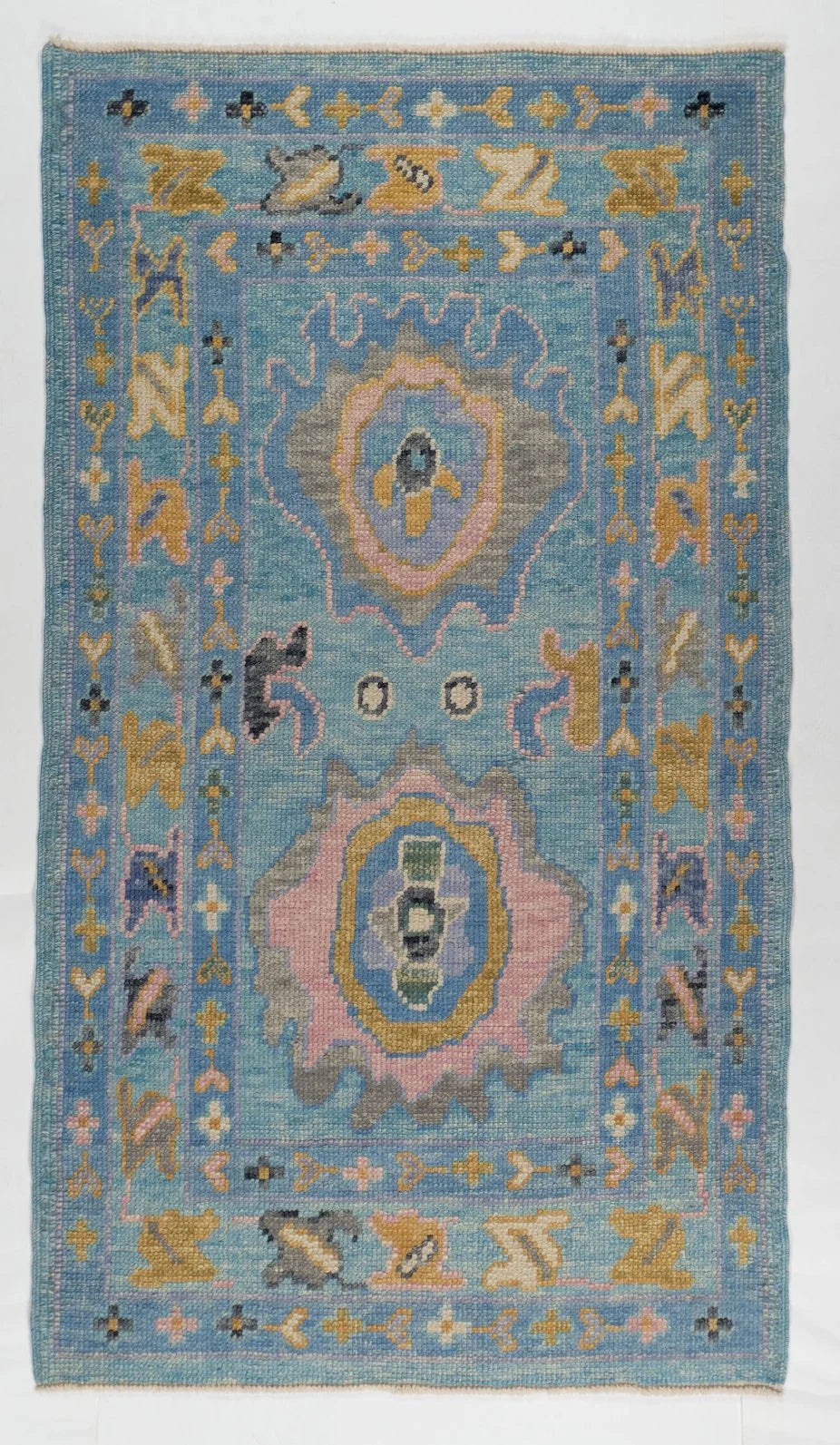 3x5 Oushak Turkish Traditional Rug
