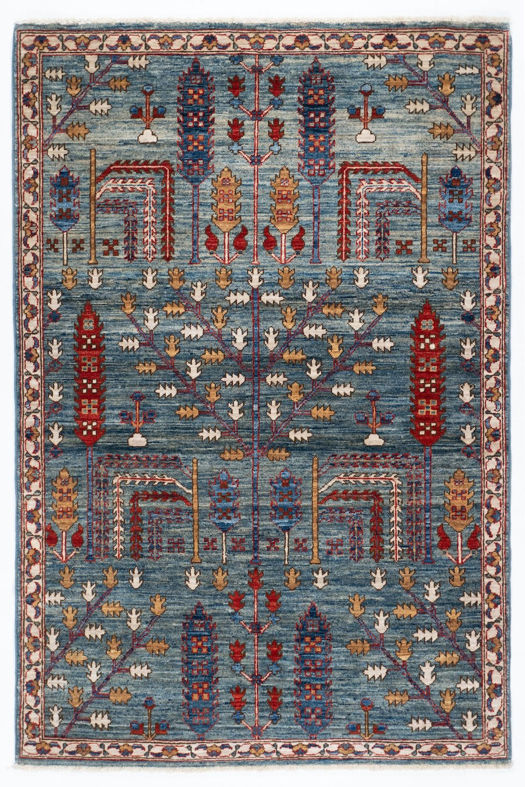 3x5 Bakhshayesh Afghan Tribal Rug