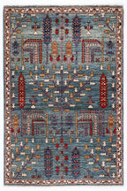 3x5 Bakhshayesh Afghan Tribal Rug