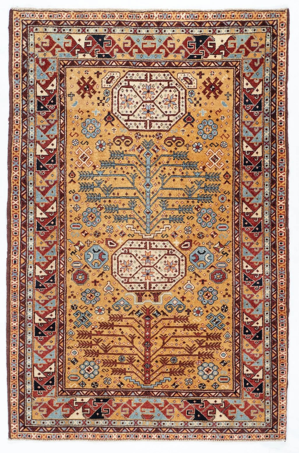3x5 Northwest Afghan Tribal Rug
