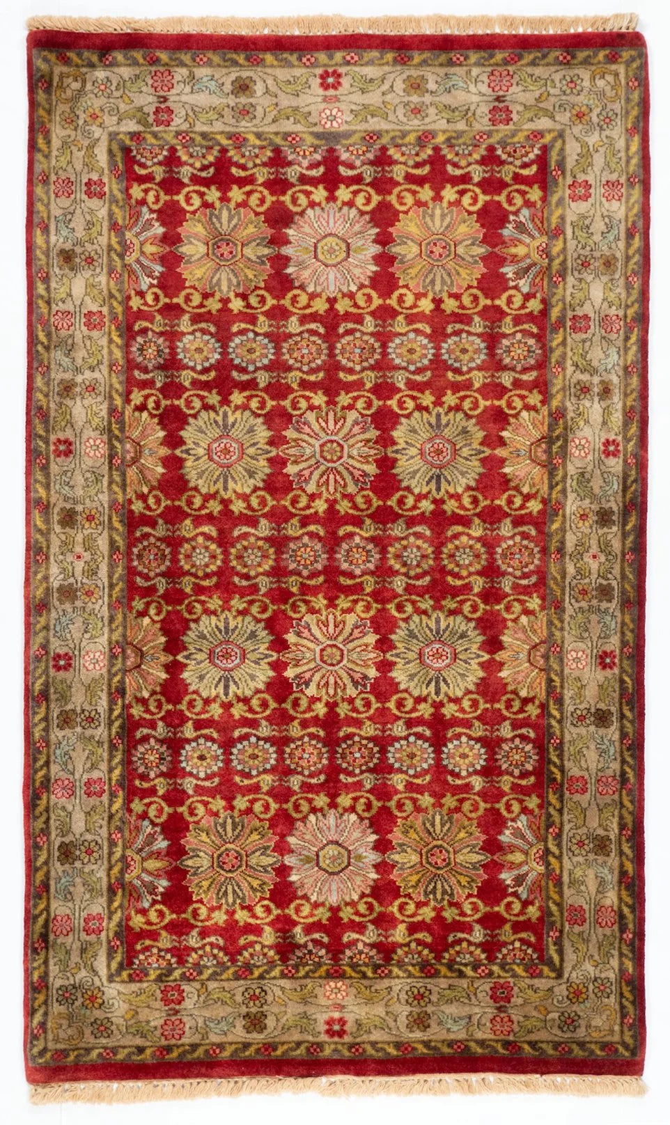 3x5 Age Indian Transitional Rug