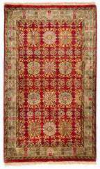 3x5 Age Indian Transitional Rug