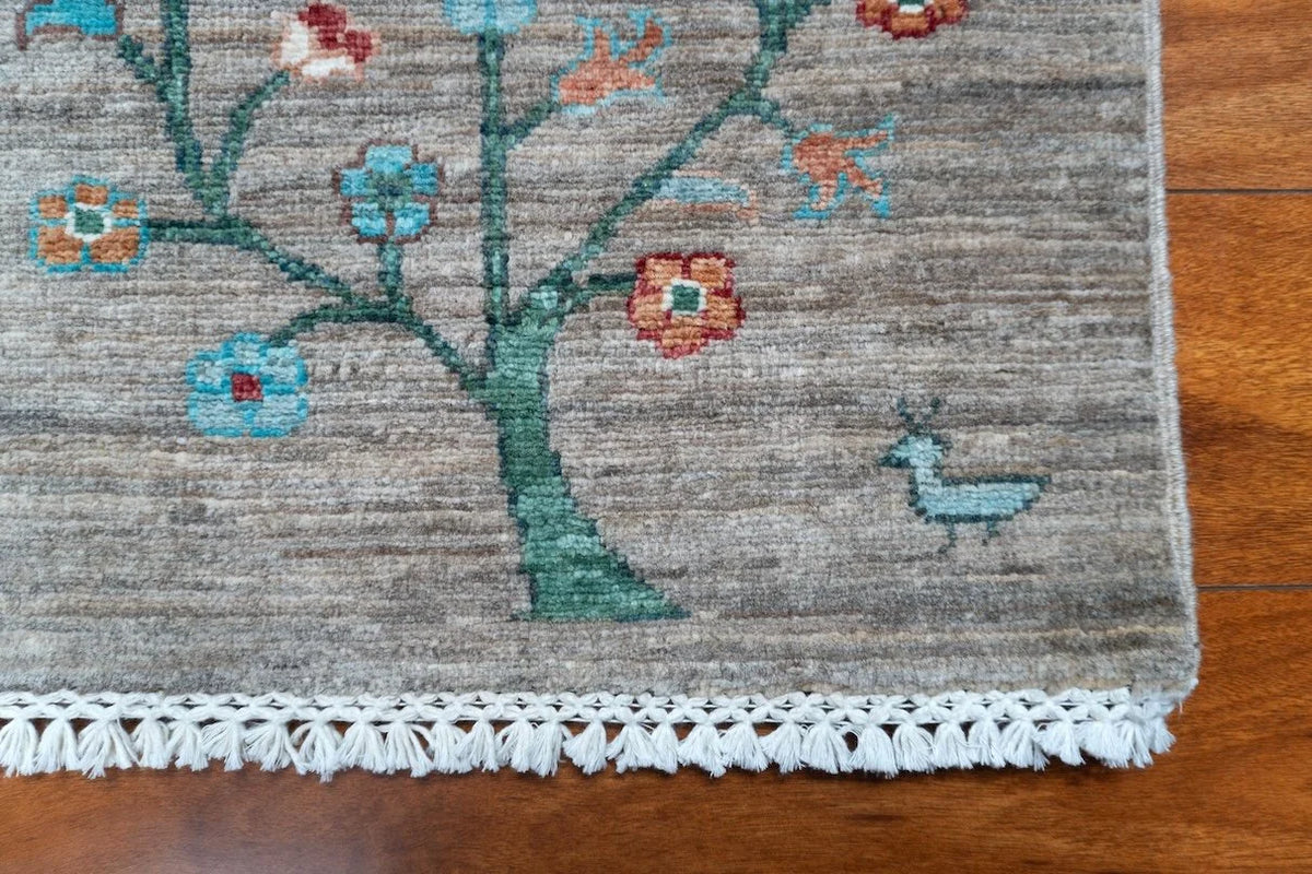 3'6"x4'11" Gabbeh, Tribal