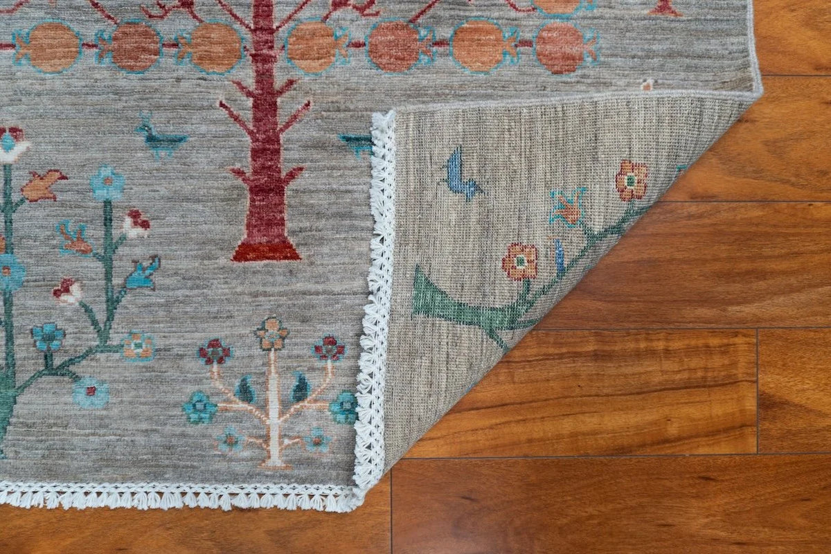 3'6"x4'11" Gabbeh, Tribal