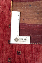 3'6"x4'8" Gabbeh, Tribal