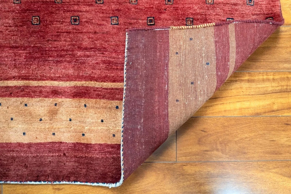 3'6"x4'8" Gabbeh, Tribal