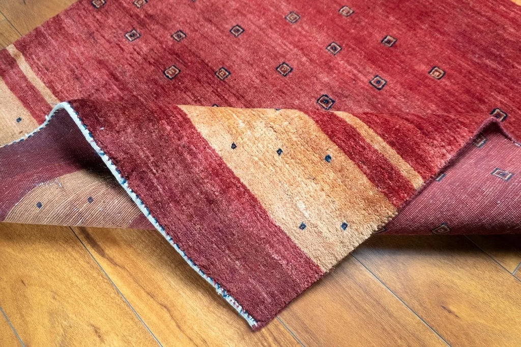3'6"x4'8" Gabbeh, Tribal
