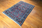 3'5"x5' Antique Persian Sarouk