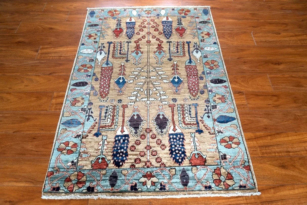 3'6"x4'10" Bakhshayesh, Tribal