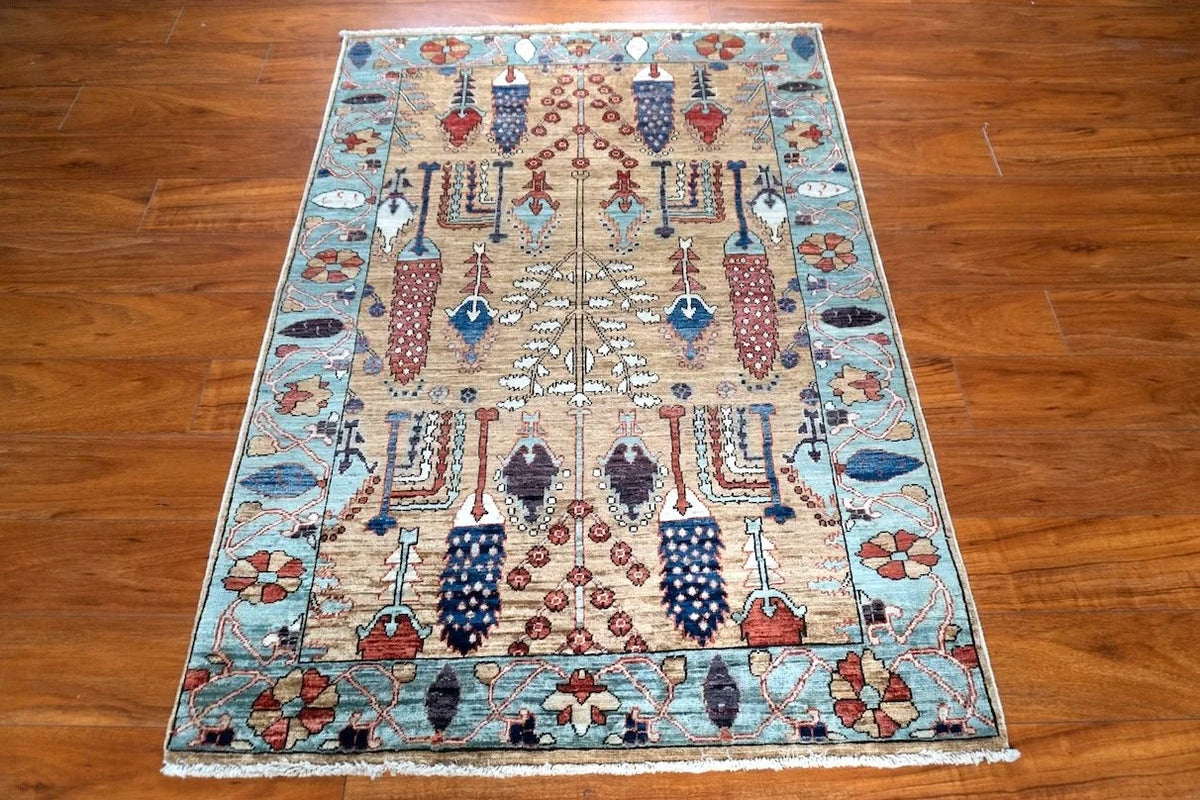 3'6"x4'10" Bakhshayesh, Tribal