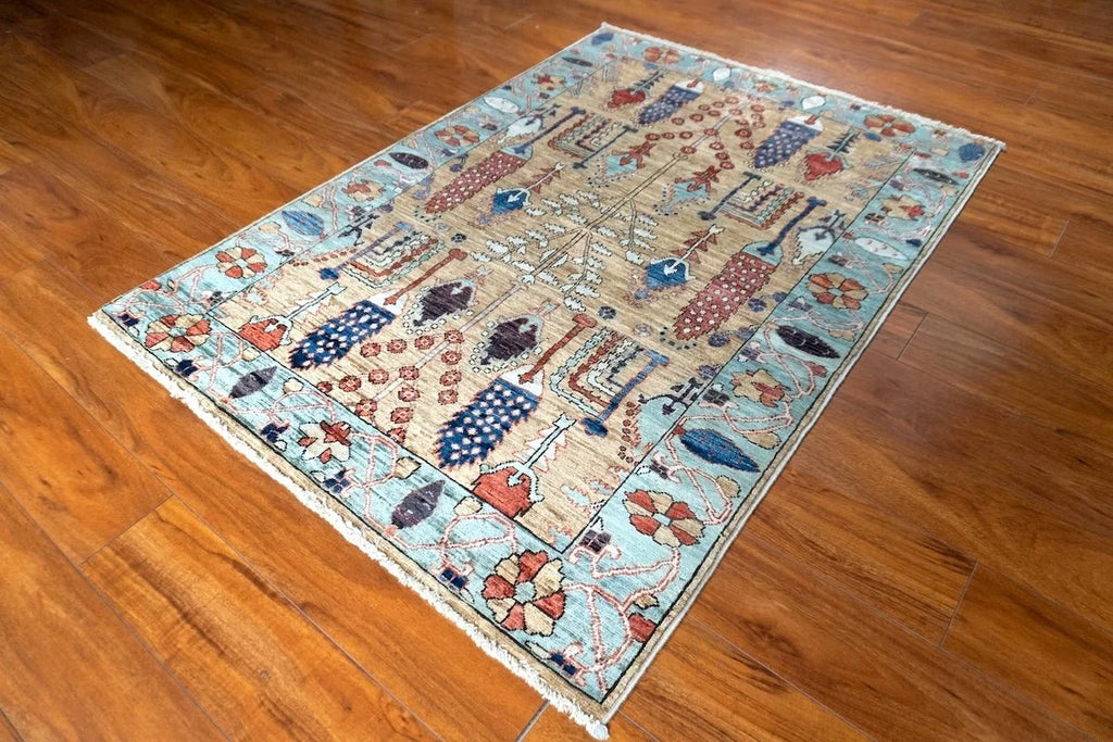 3'6"x4'10" Bakhshayesh, Tribal