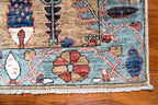 3'6"x4'10" Bakhshayesh, Tribal