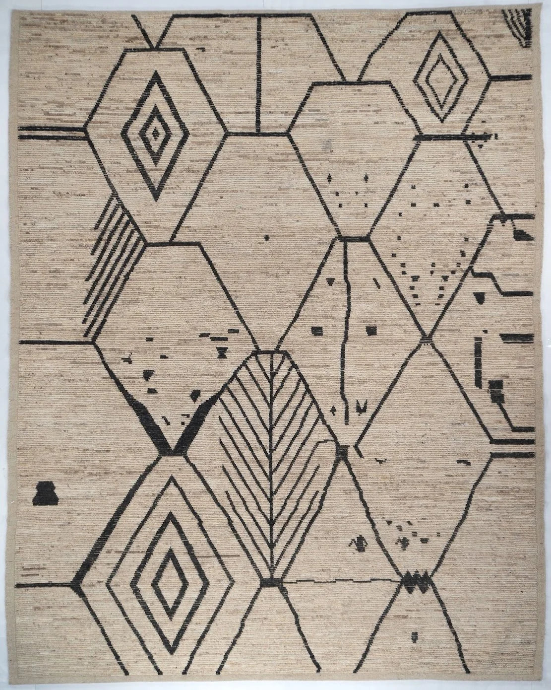 9x12 Moroccan Afghan Tribal Rug