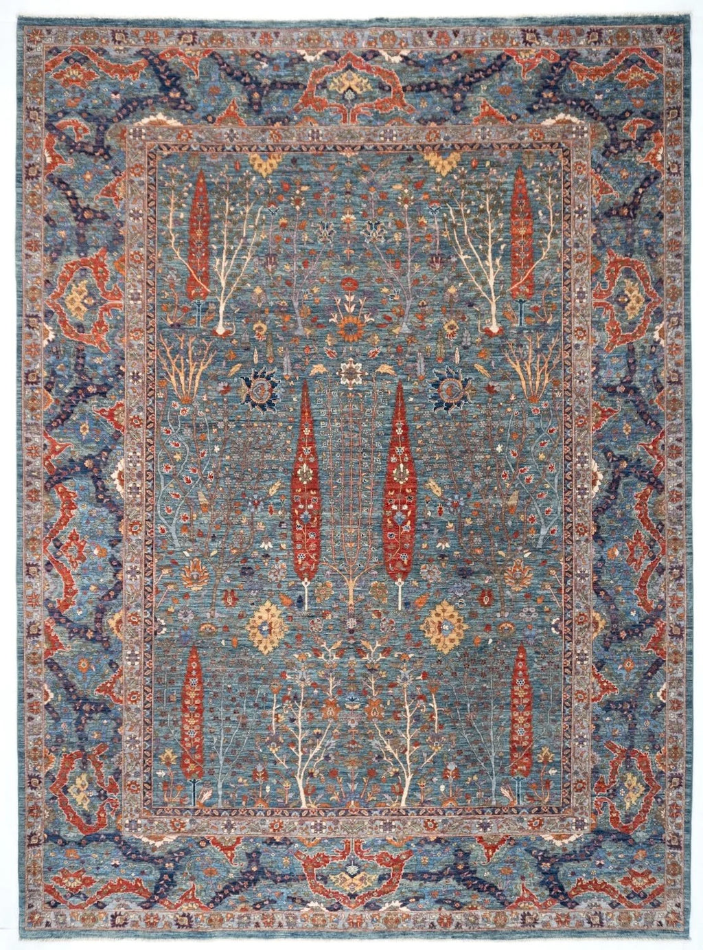 9x12 Cypress Afghan Tribal Rug