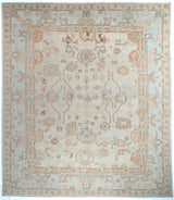 8'11"x10'2" Oushak, Tribal