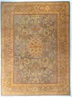9x12 Oushak Turkish Tribal Rug