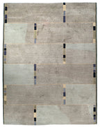 9x12 Inlay Nepali Transitional Rug