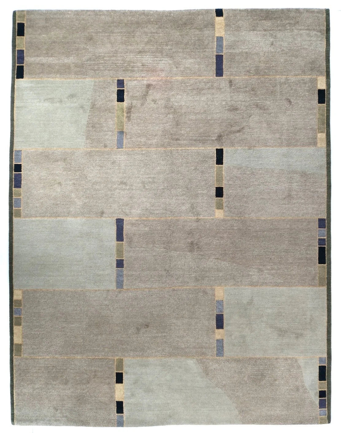 9x12 Inlay Nepali Transitional Rug