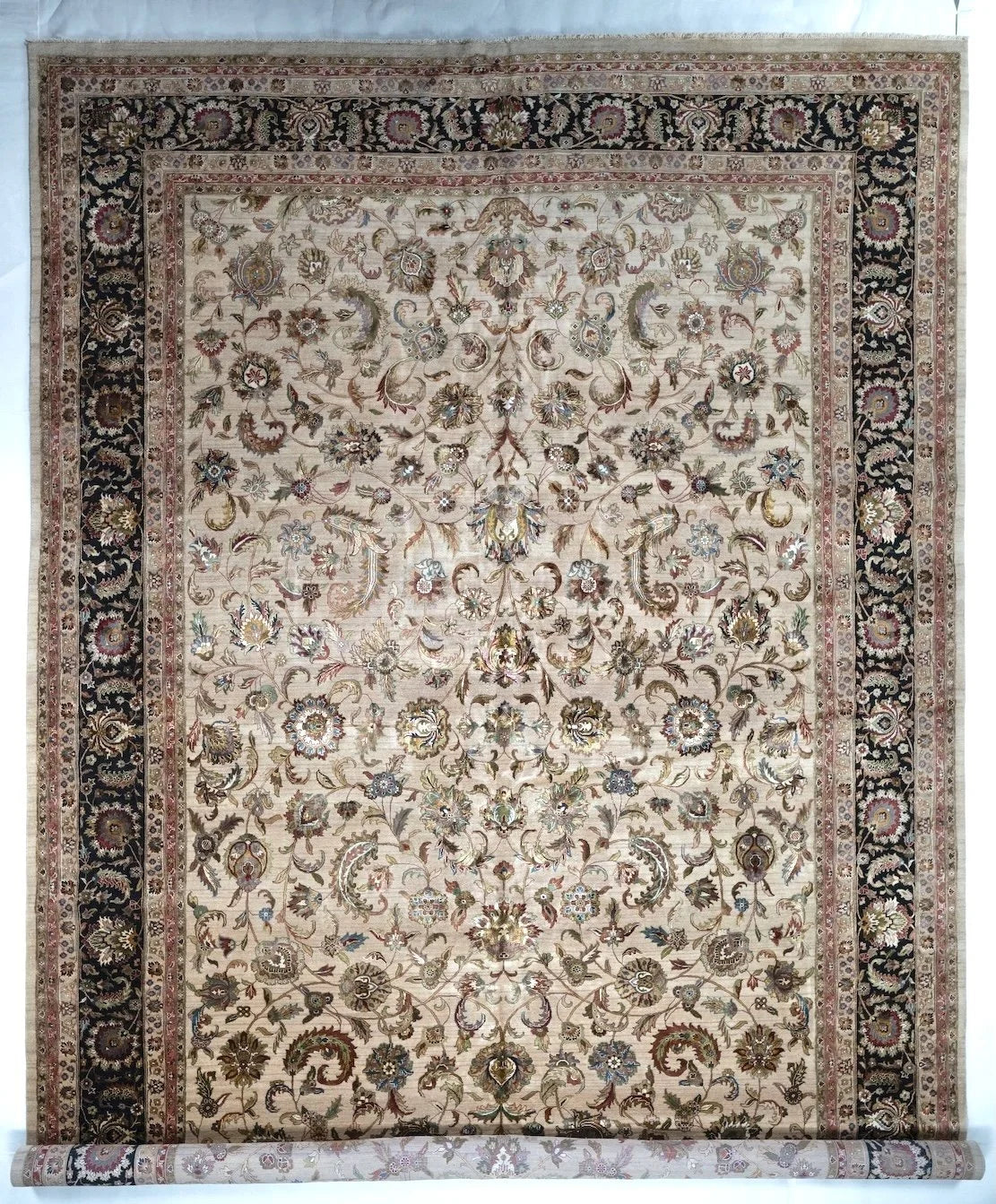 12x15 Tabriz Indian Traditional Rug