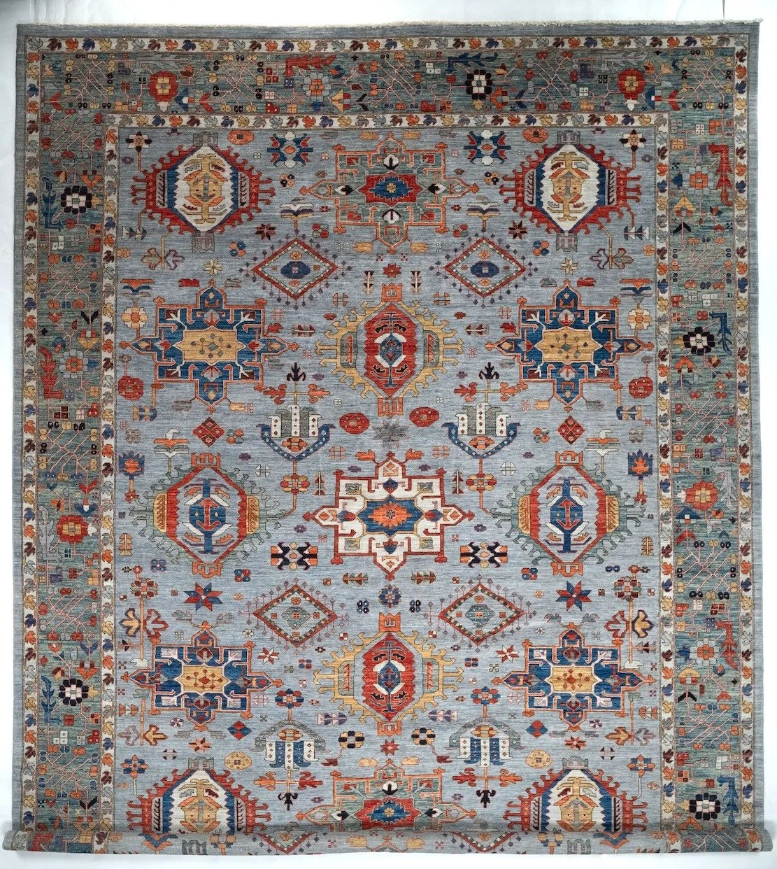 12x15 Karajeh Afghan Tribal Rug