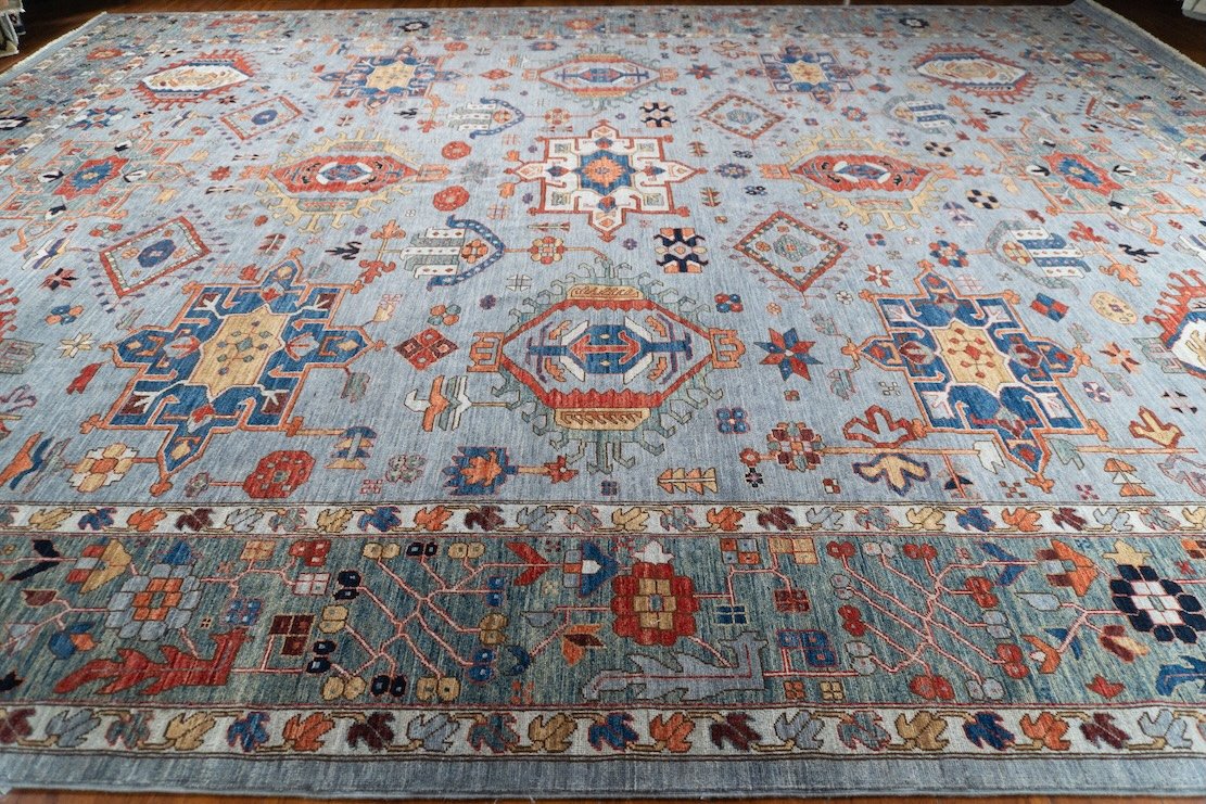 11'8"x14'11" Karajeh, Tribal