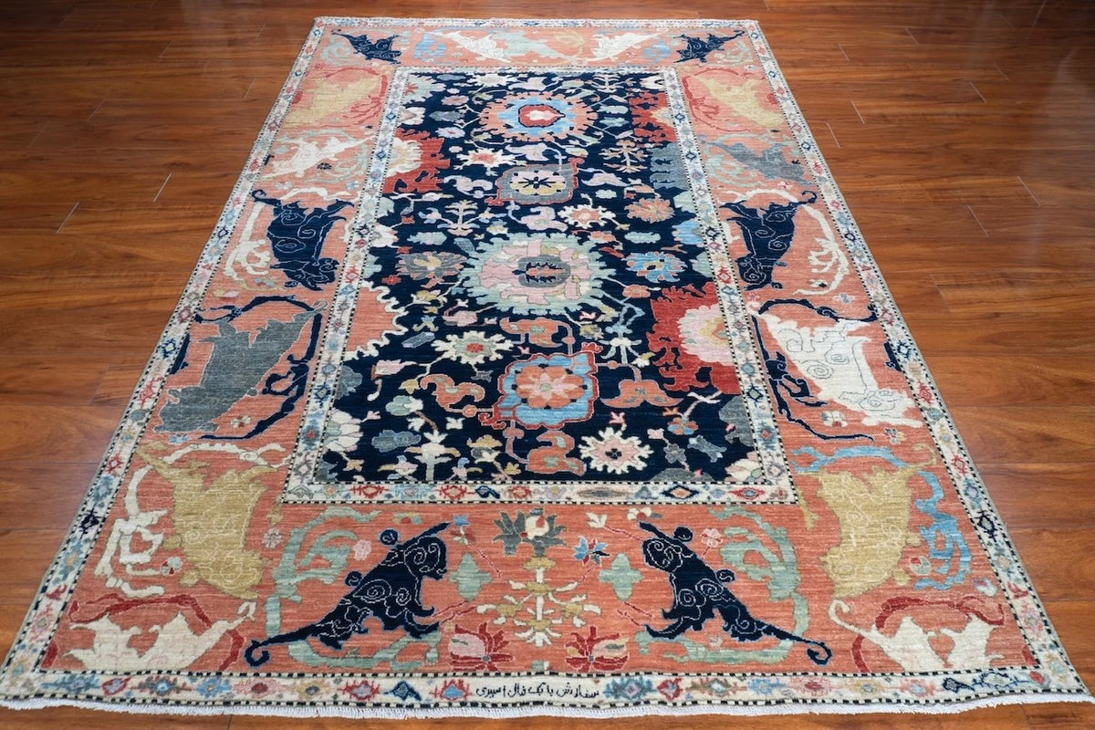 5'7"x8'2" Bijar, Tribal