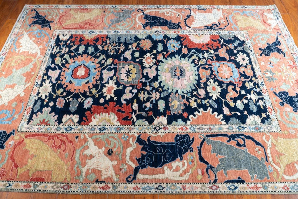 5'7"x8'2" Bijar, Tribal