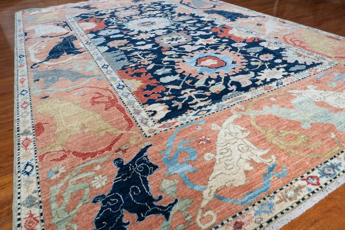 5'7"x8'2" Bijar, Tribal