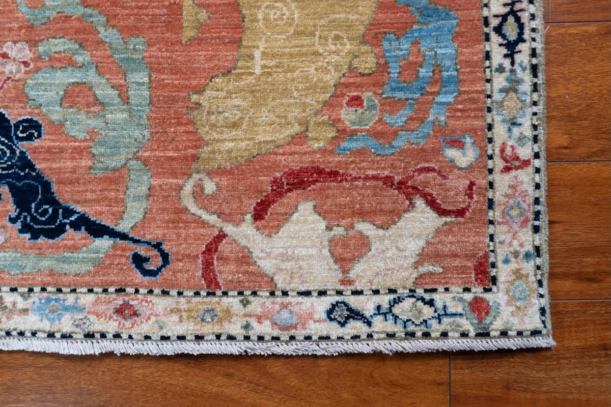 5'7"x8'2" Bijar, Tribal