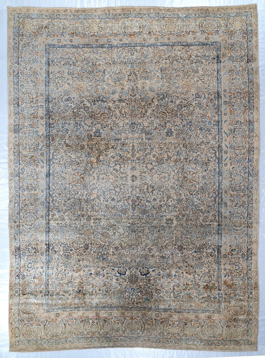 9x12 Kerman Persian Antique Rug
