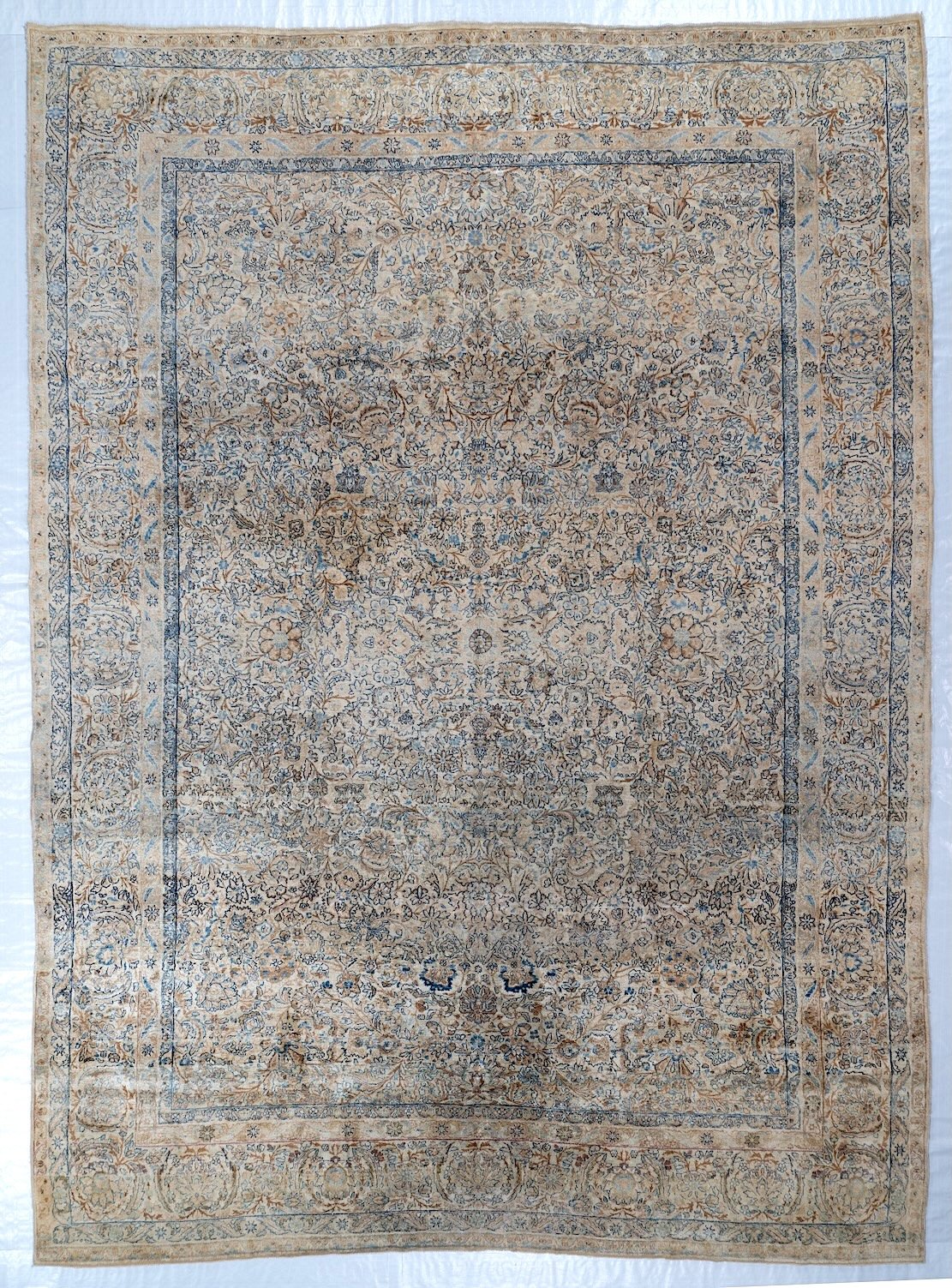 9x12 Kerman Persian Antique Rug