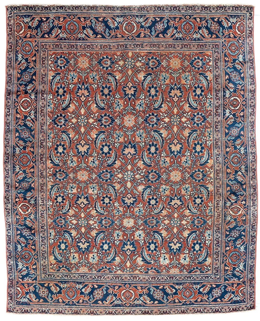 4x6 Farahan Persian Antique Rug