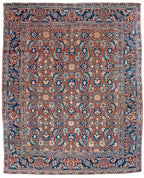 4x6 Farahan Persian Antique Rug