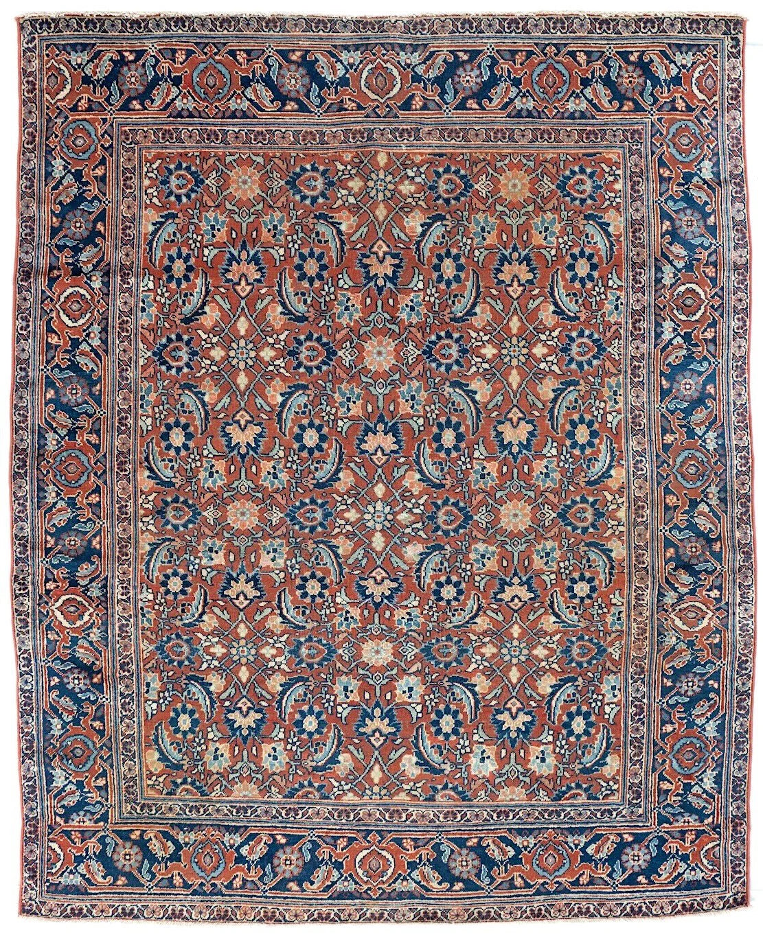 4x6 Farahan Persian Antique Rug