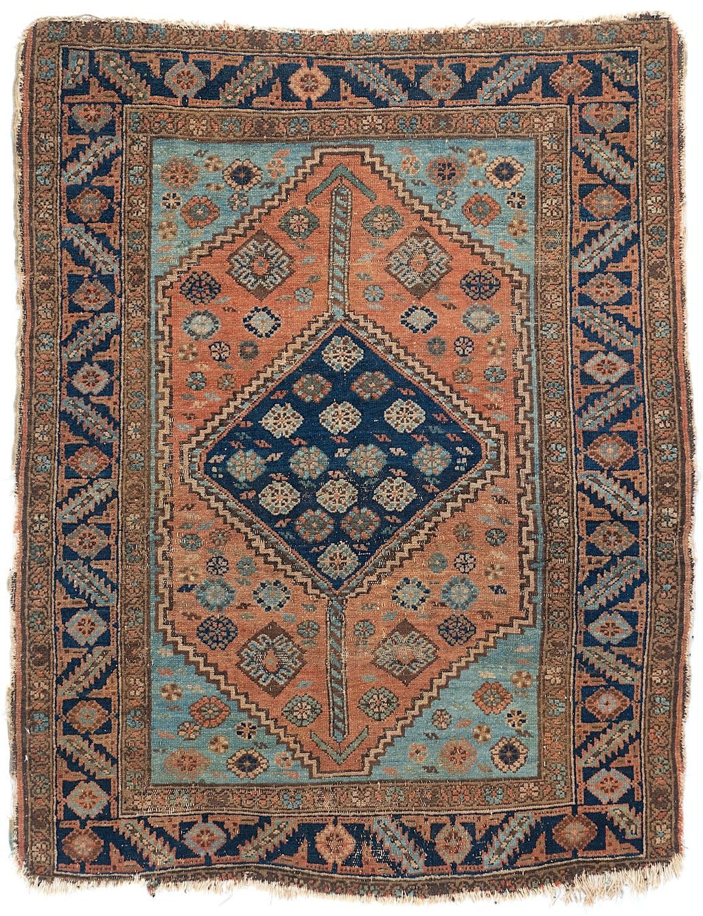 4x5 Bakhshayesh Persian Antique Rug