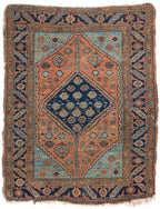 4x5 Bakhshayesh Persian Antique Rug