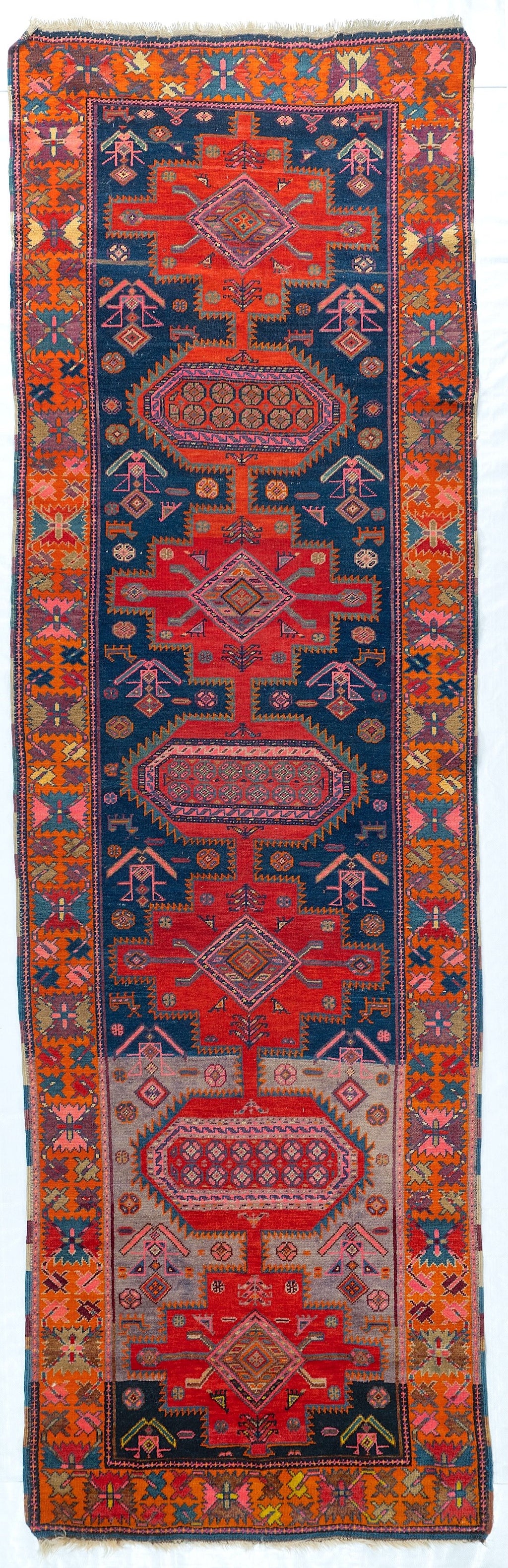 Runner Kazak Caucasian Antique Rug