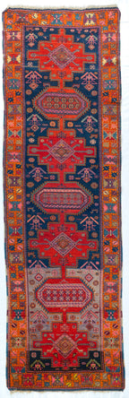 Runner Kazak Caucasian Antique Rug