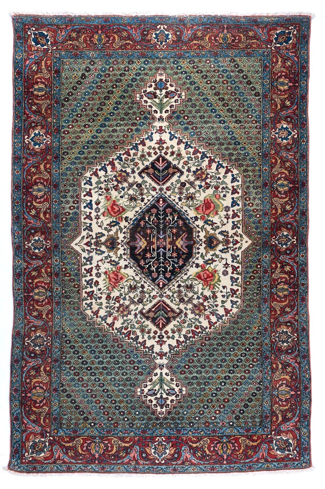 5x7 Bakhtiari Persian Antique Rug