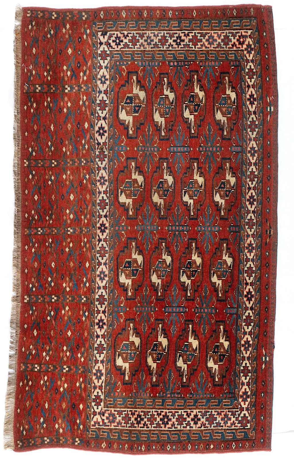 3x5 Yomud Turkish Antique Rug