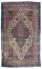 9x12 Kerman Persian Antique Rug