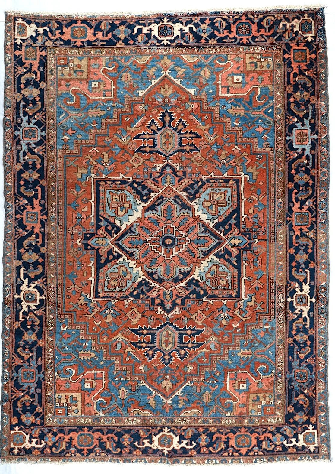 9x12 Heriz Persian Antique Rug