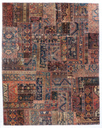 10x14 Patchwork Persian Traditional Rug