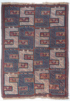 6x9 Sileh Caucasian Antique Rug