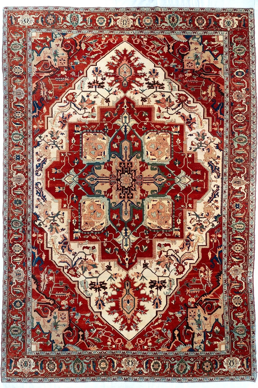 10x14 Serapi Turkish Tribal Rug