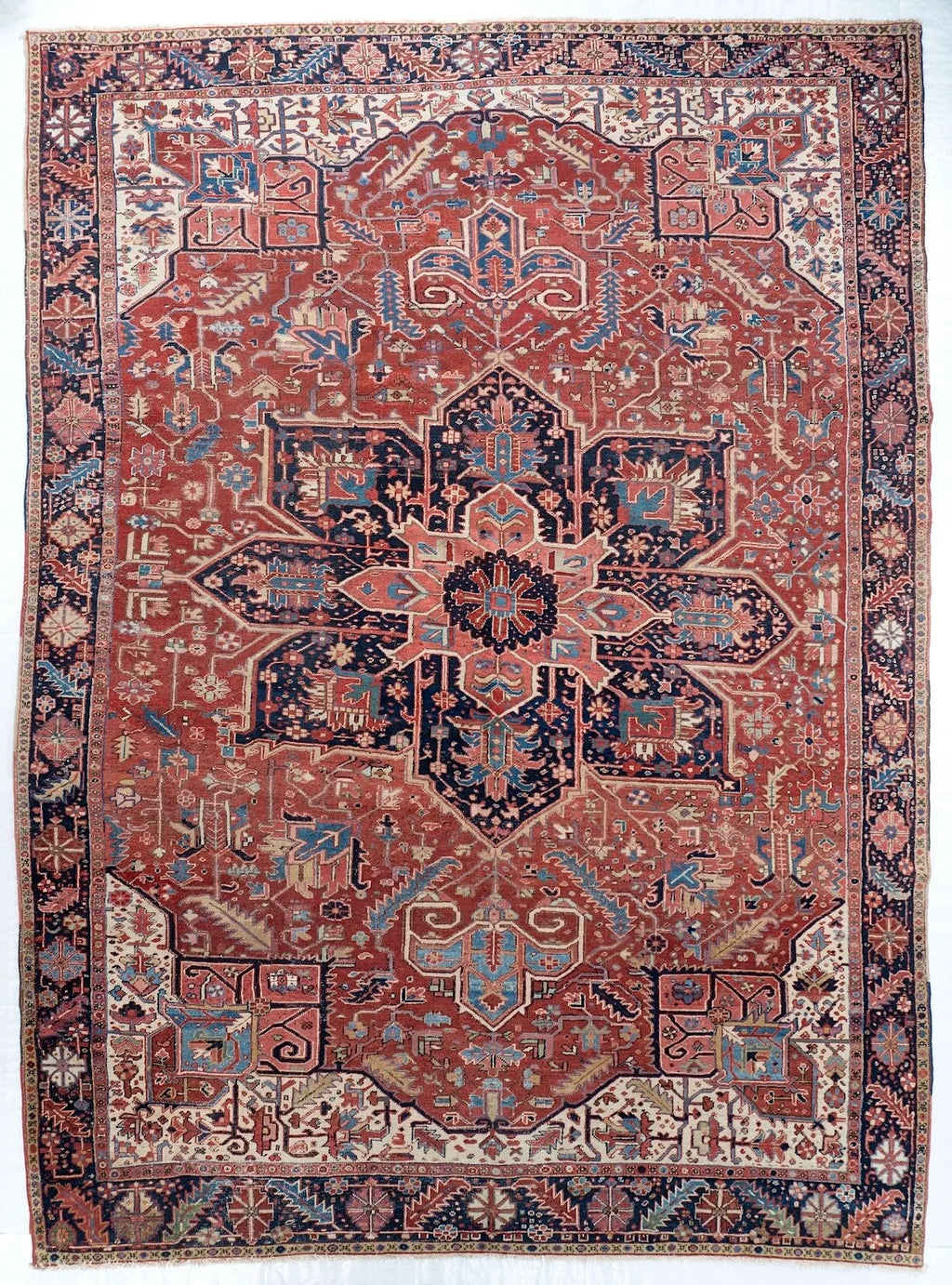 10x14 Serapi/Heriz Persian Antique Rug