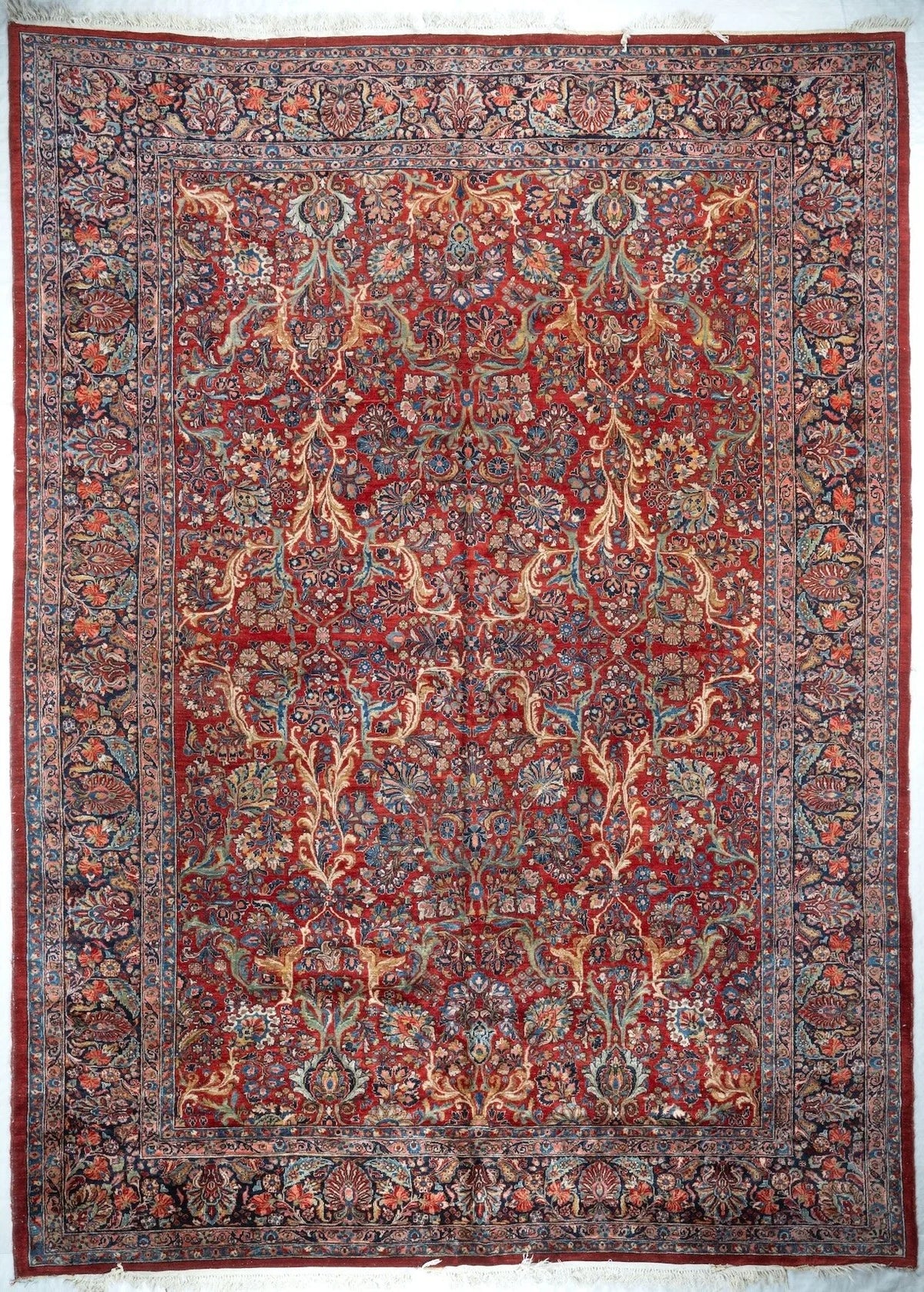 10x14 Sarouk Persian Antique Rug