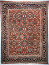 10'4"x13'7" Mahal, Antique