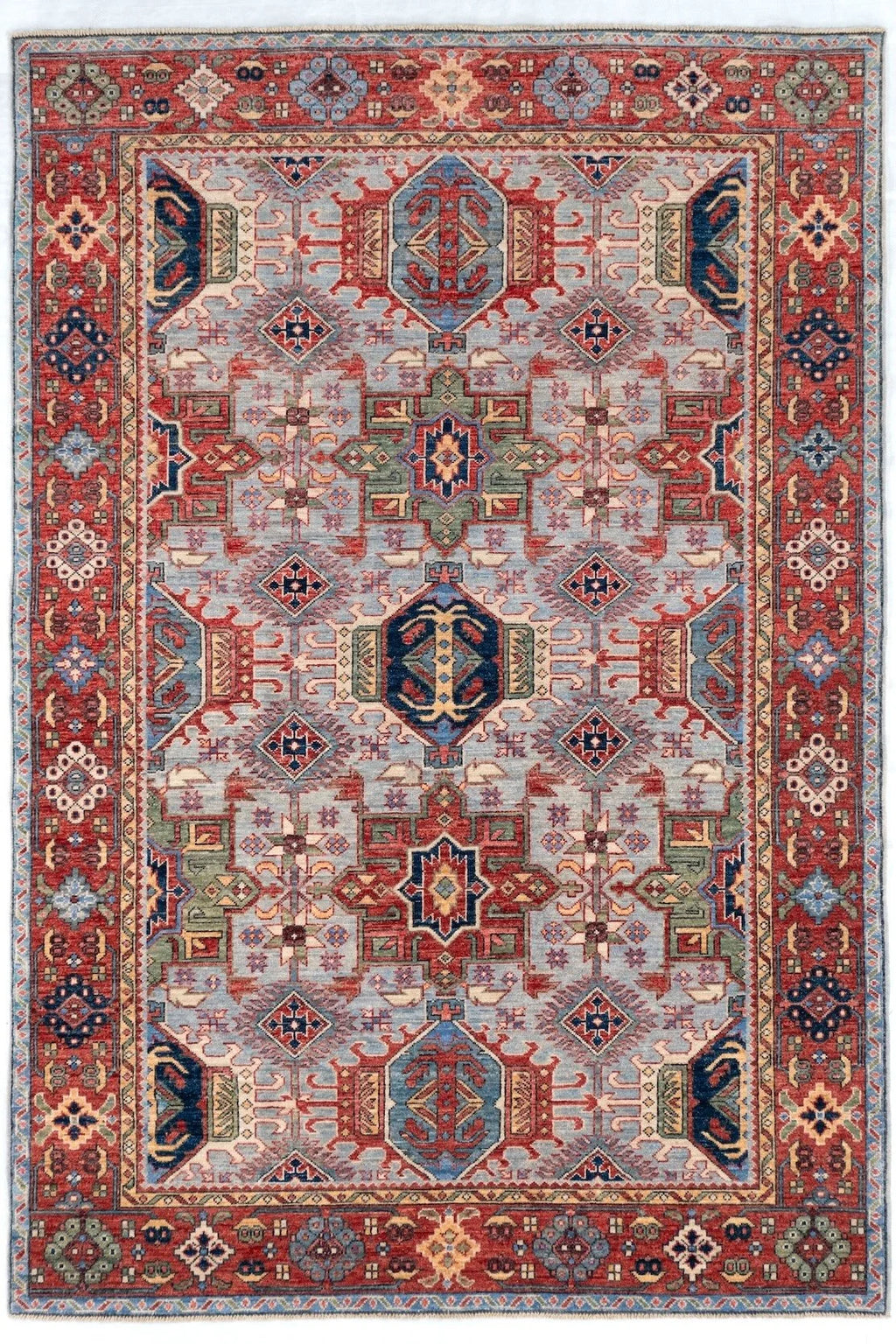 5x7 Karajeh Afghan Tribal Rug